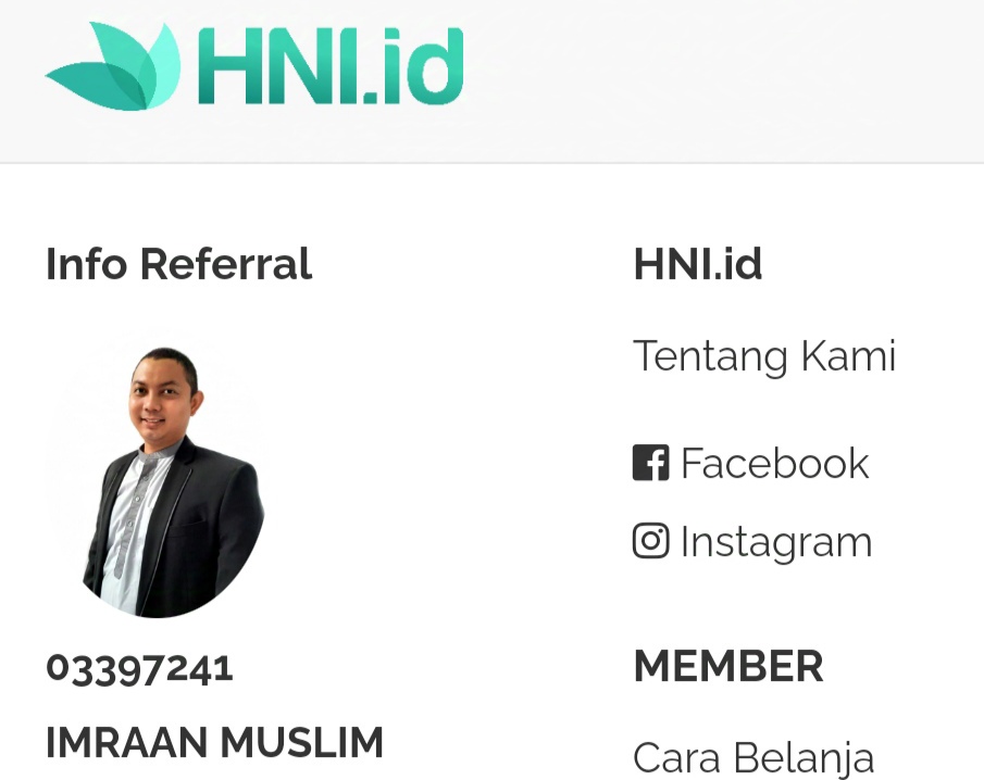 Olshop Brand HNI